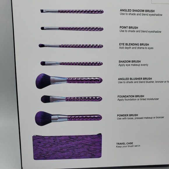 NEW PREMIUM PROFESSIONAL COSMETIC BRUSH SET - Picture 4 of 5